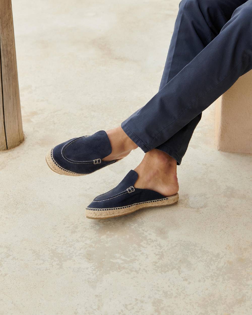 Manebí Mocassini Sabot Traveler - Hamptons - Patriot Blu Trasporto libero internazionale