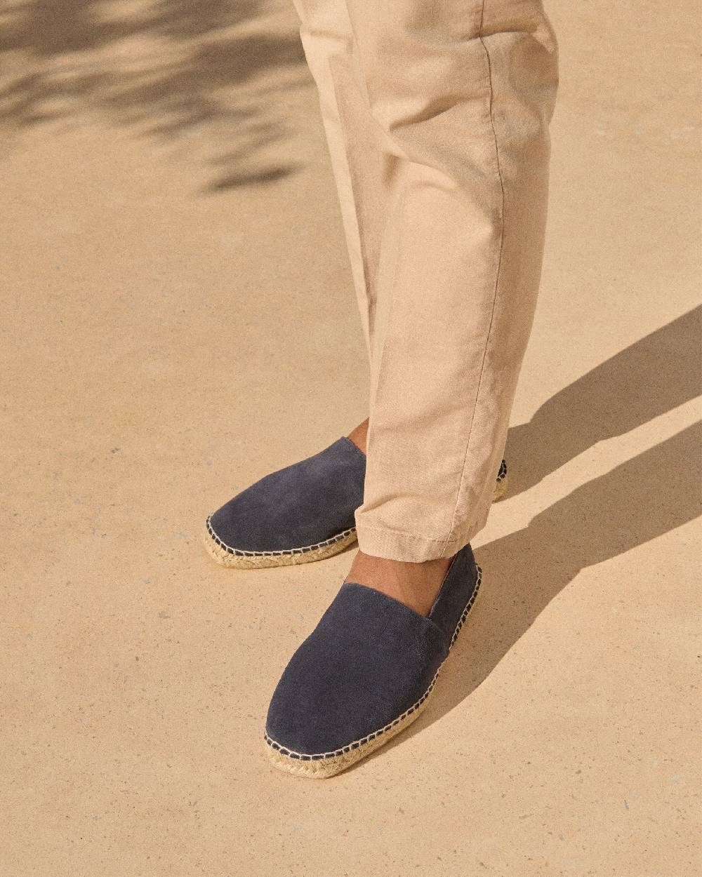 Manebí Suede Square Toe Espadrilles - Hamptons Patriot Blue Acquista Ora
