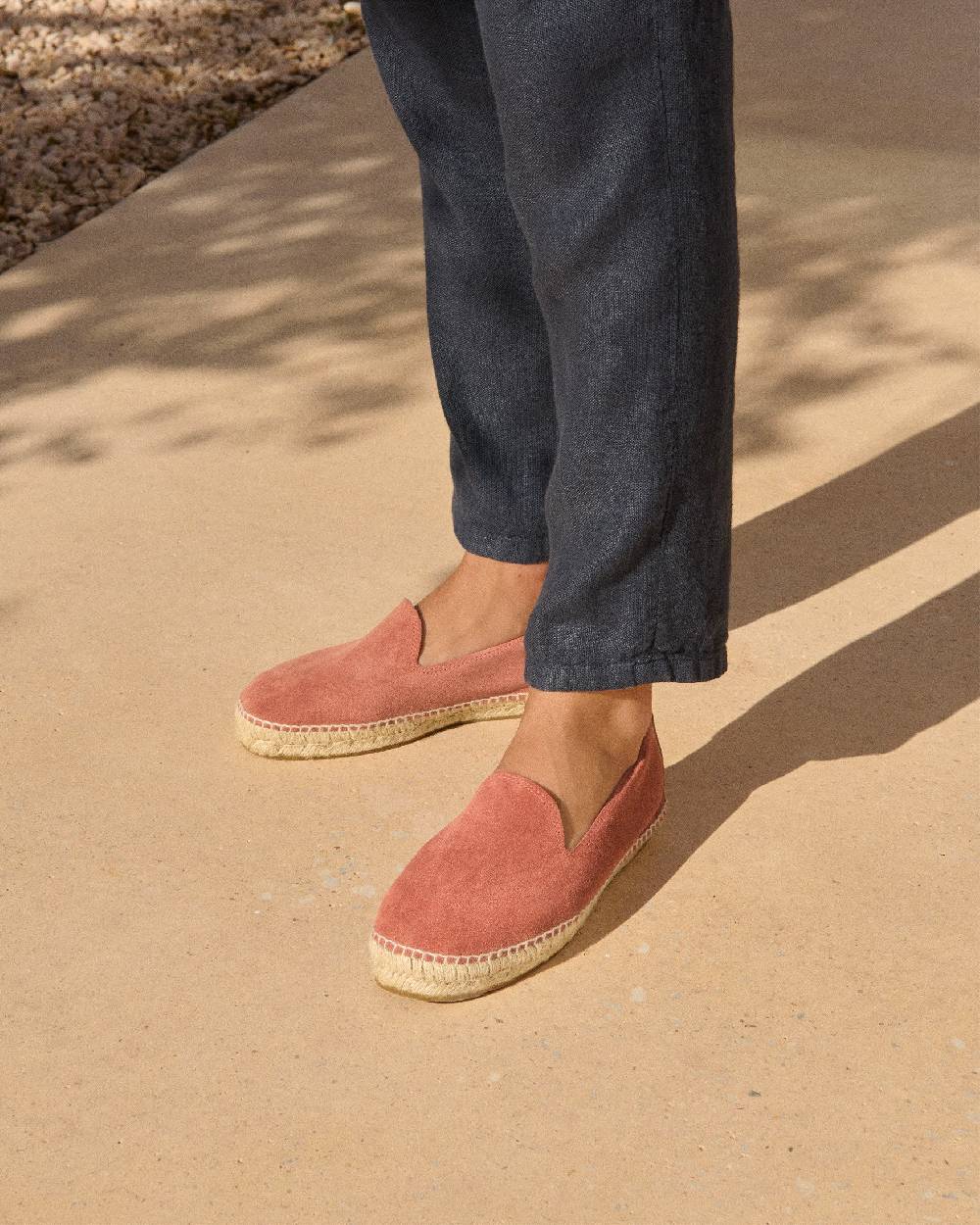 Manebí Suede Espadrilles - Hamptons Terracotta Fino Al -60%