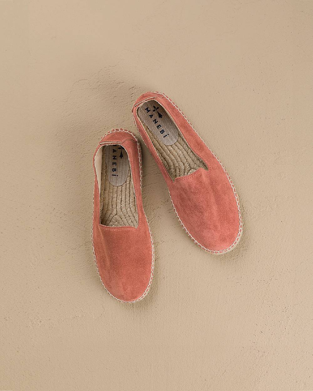 Manebí Suede Espadrilles - Hamptons Terracotta Fino Al -60%