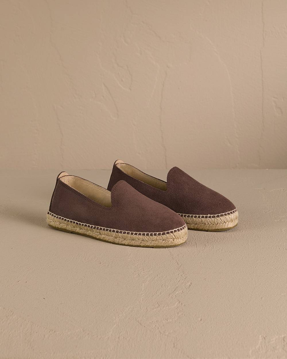 Manebí Suede Espadrilles - Cocoa Affare Del Giorno