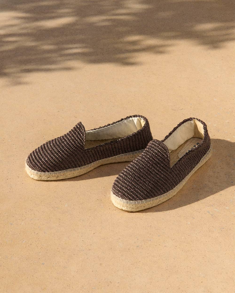 Manebí Raffia Espadrilles - Cocoa Prezzo Ridotto