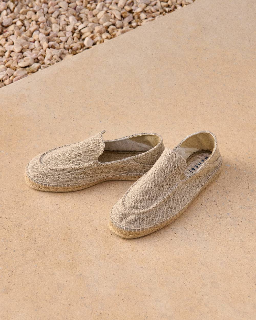 Manebí Organic Hemp Traveler Loafers|Espadrilles - Natural Novità