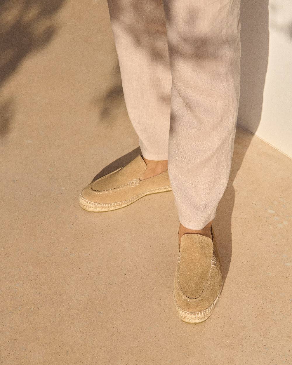 Manebí Mocassini Traveler - Hamptons - Washed Beige Saldi