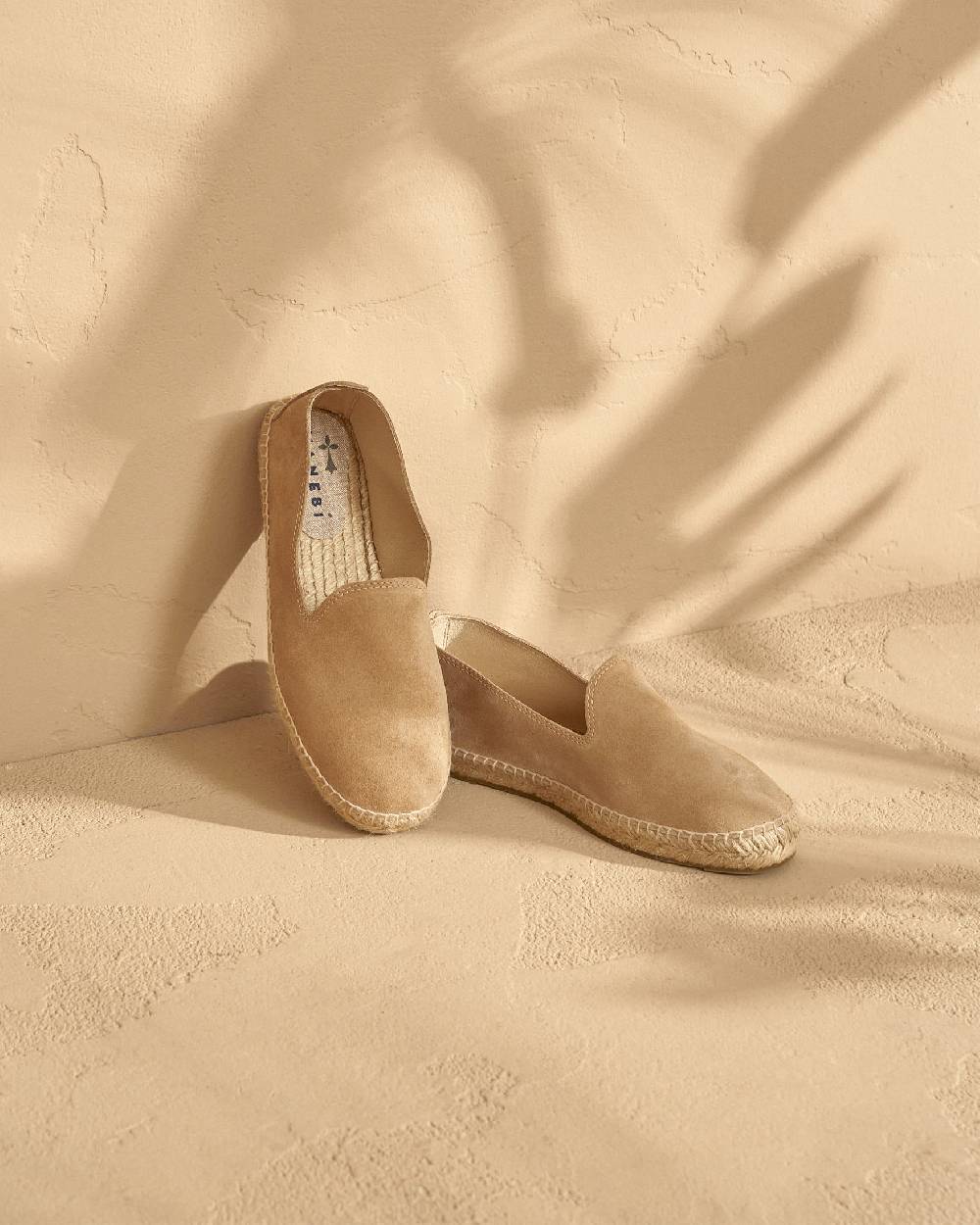 Manebí Espadrillas - Hamptons - Washed Beige Hotsell