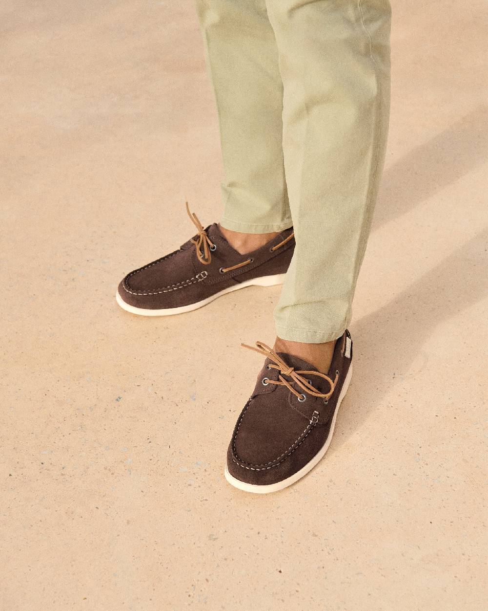 Manebí Suede Boat-Shoes - Hamptons Moka I Più Venduti