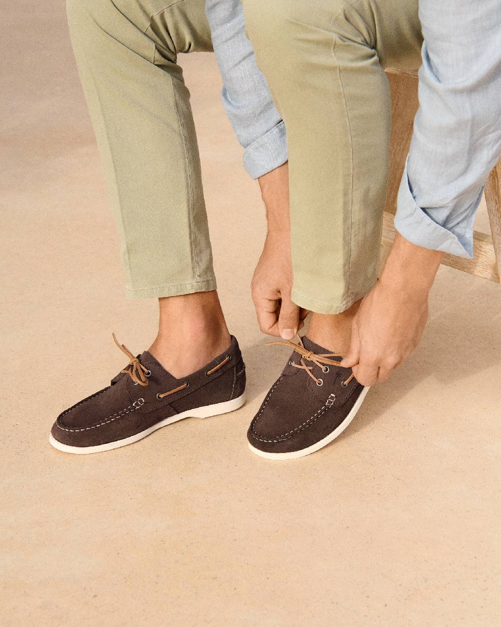 Manebí Suede Boat-Shoes - Hamptons Moka I Più Venduti