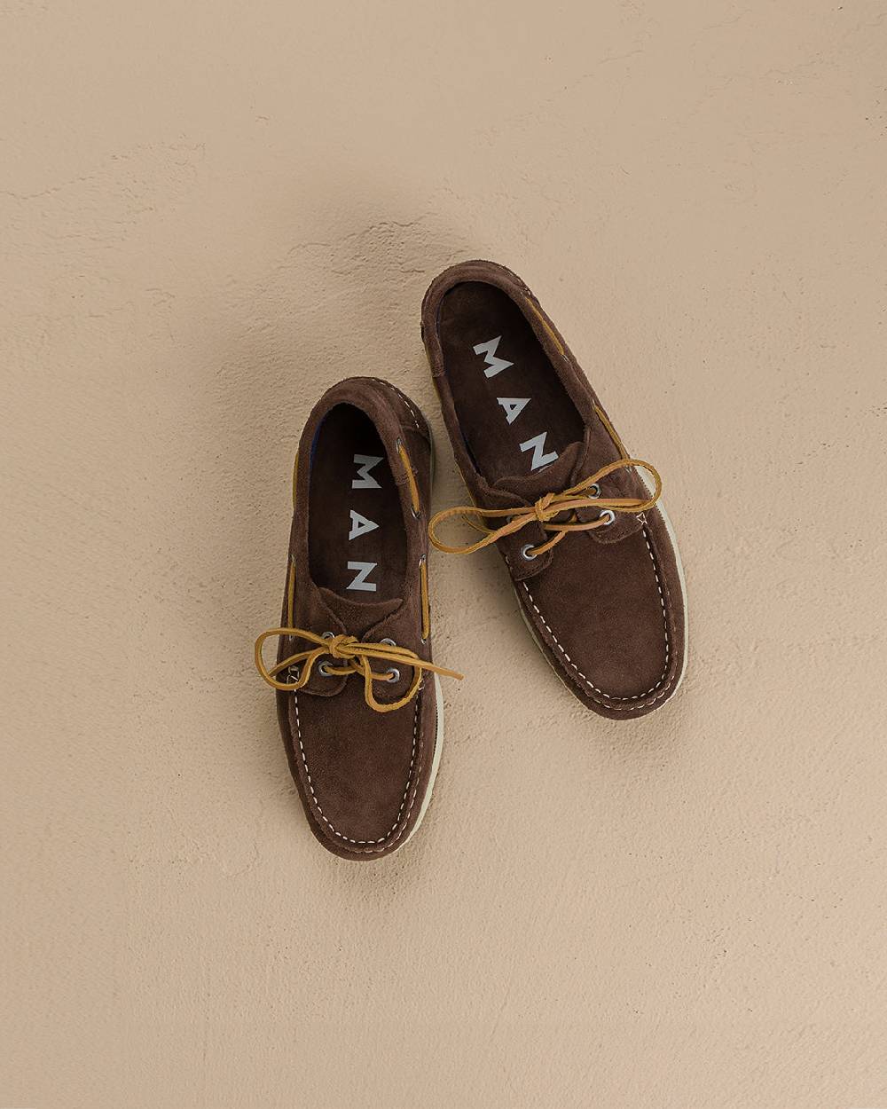 Manebí Suede Boat-Shoes - Hamptons Moka I Più Venduti