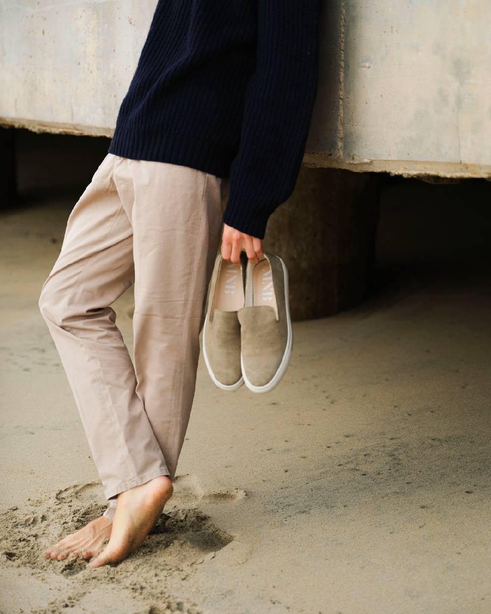 Manebí Slip-On in pelle scamosciata - Hamptons - Forest Moda
