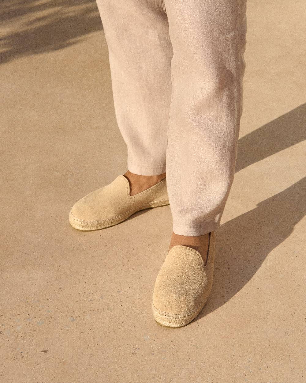 Manebí Espadrillas - Hamptons - Champagne Beige Vendita