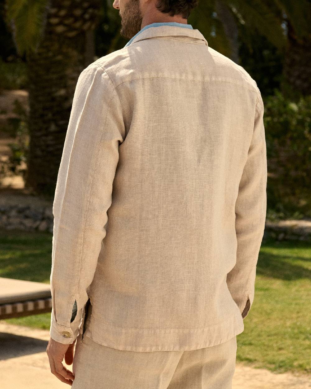 Manebí Irish Linen Savana Jacket - Kaki Beige Pezzi Unici