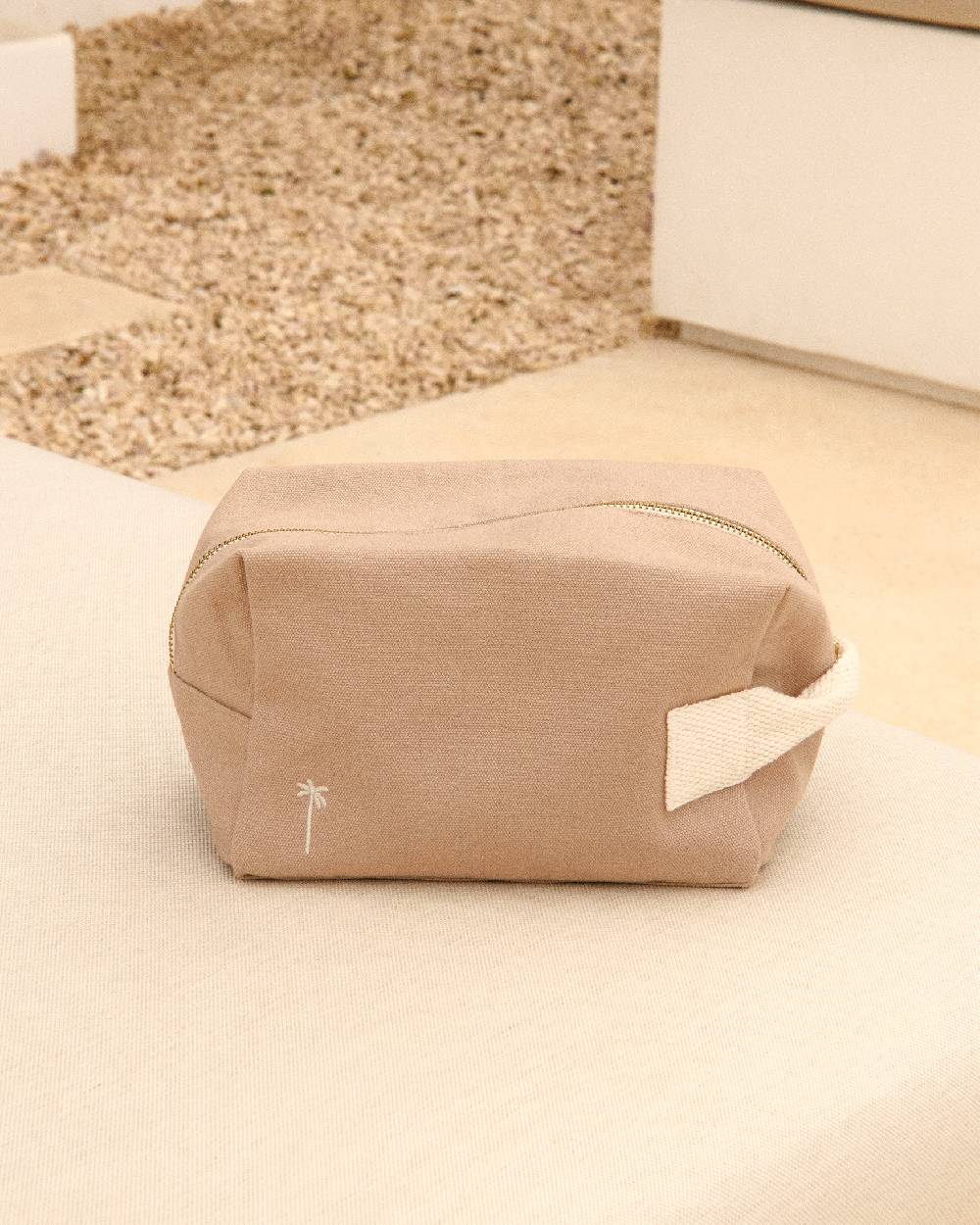 Manebí Canvas Large Beauty - Desert With Ecru Logo Prezzo Ridotto