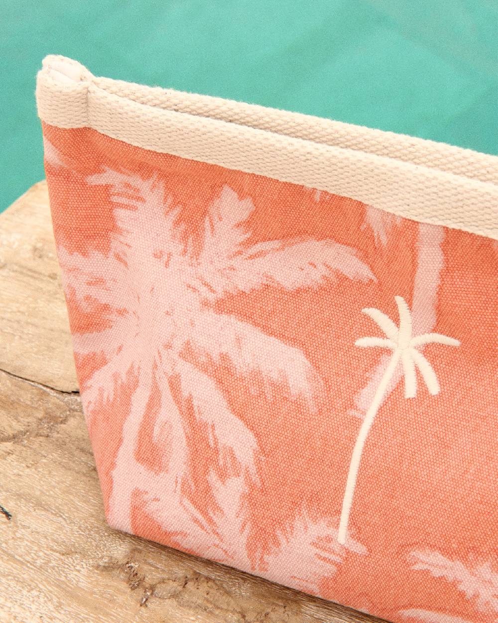 Manebí Canvas Tender2Tote - Sunbaked \u0026 Cream Pink Maxi Palm Convenienza