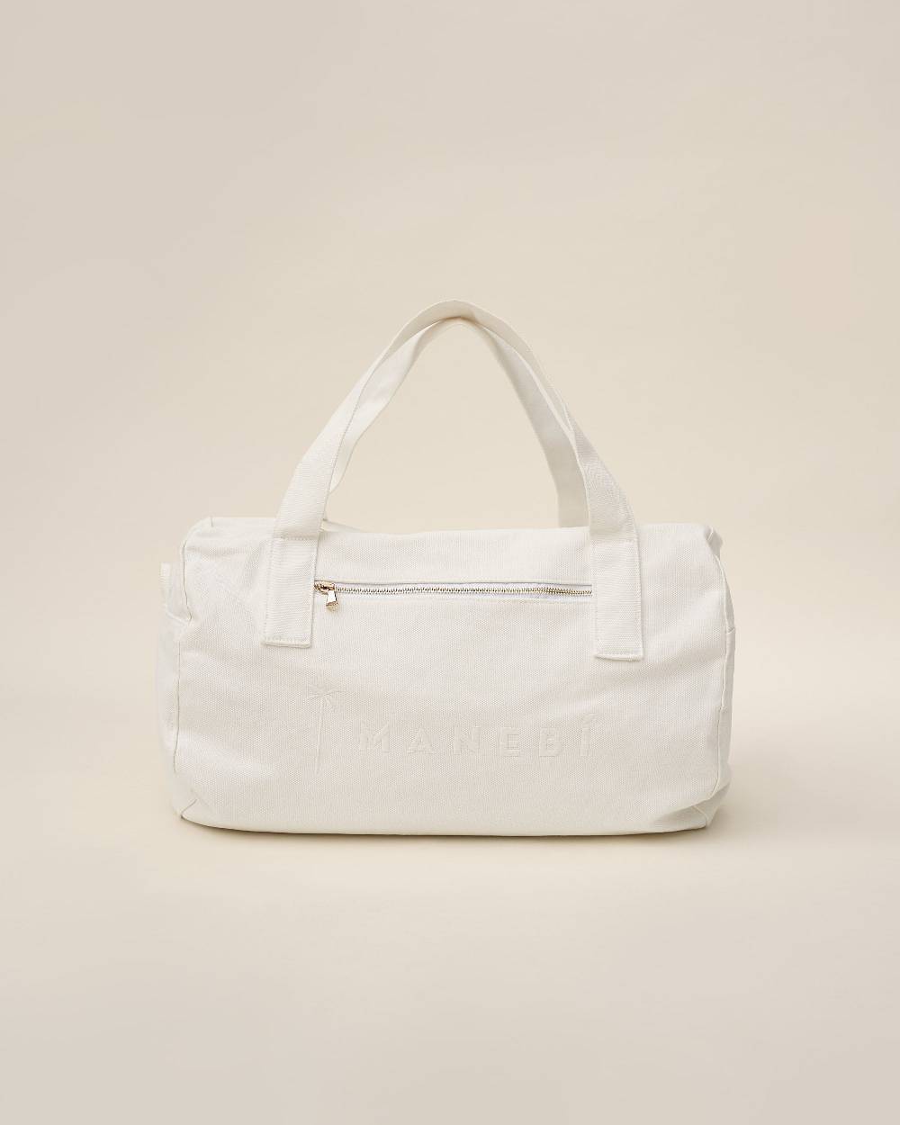 Manebí Canvas Weekend Bag - La Havana White Offerta