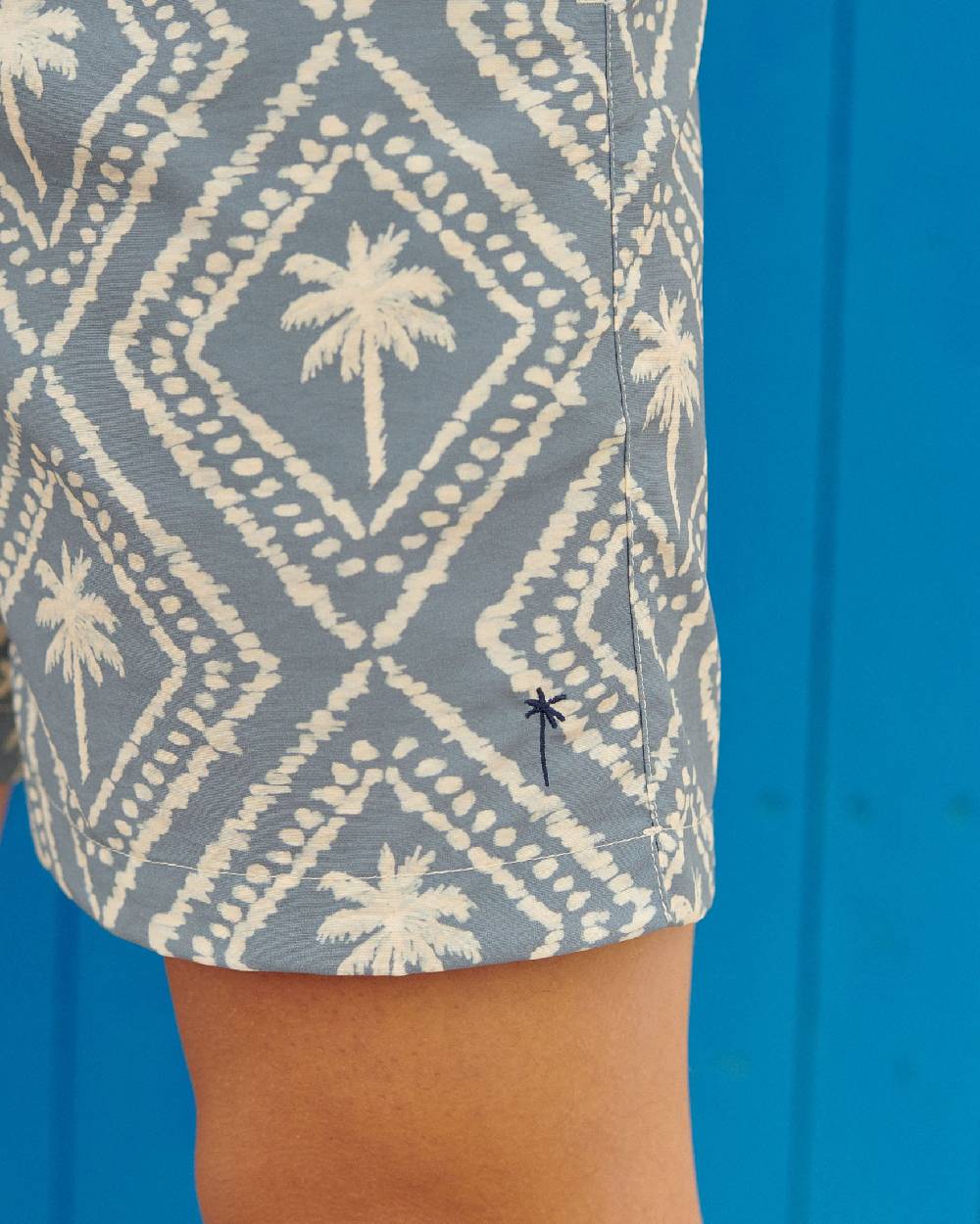 Manebí Printed Swim Shorts - Indigo Hotsell