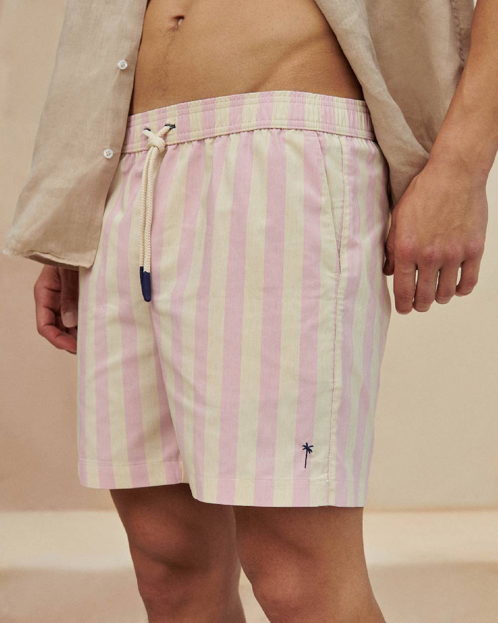 Manebí Printed Swim Shorts - Antique Rose Negozio