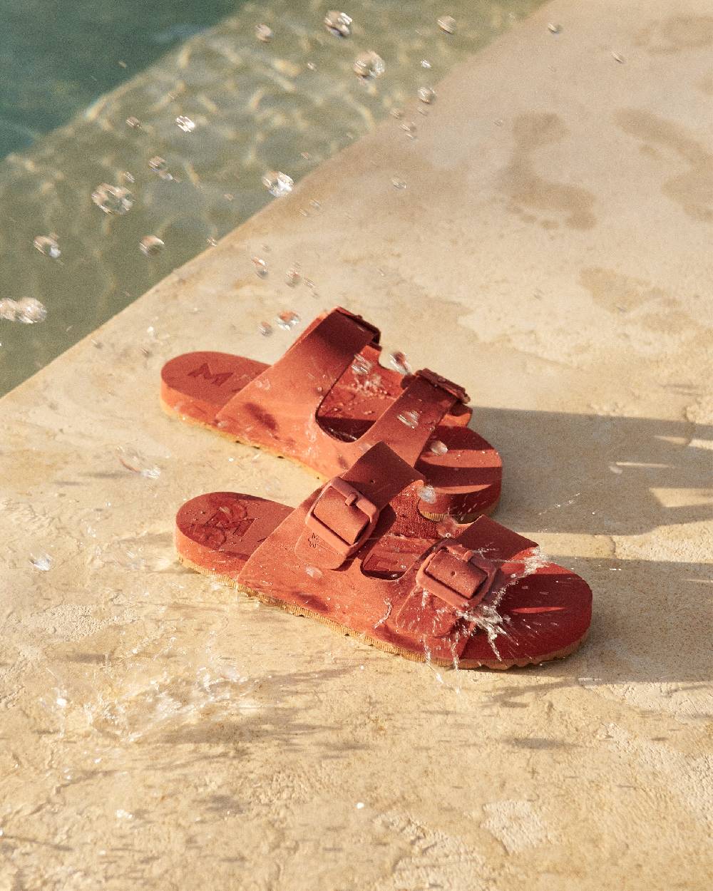 Manebí Eva Nordic|Swim Sandals - Terracotta Negozi Online
