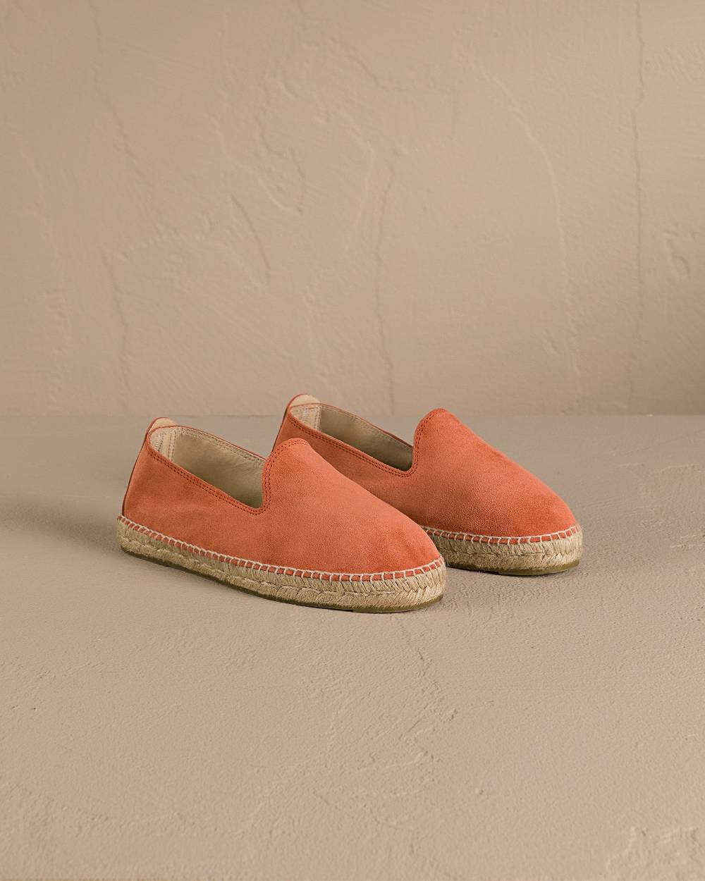 Manebí Suede Espadrilles - Orange Rust Acquista Ora