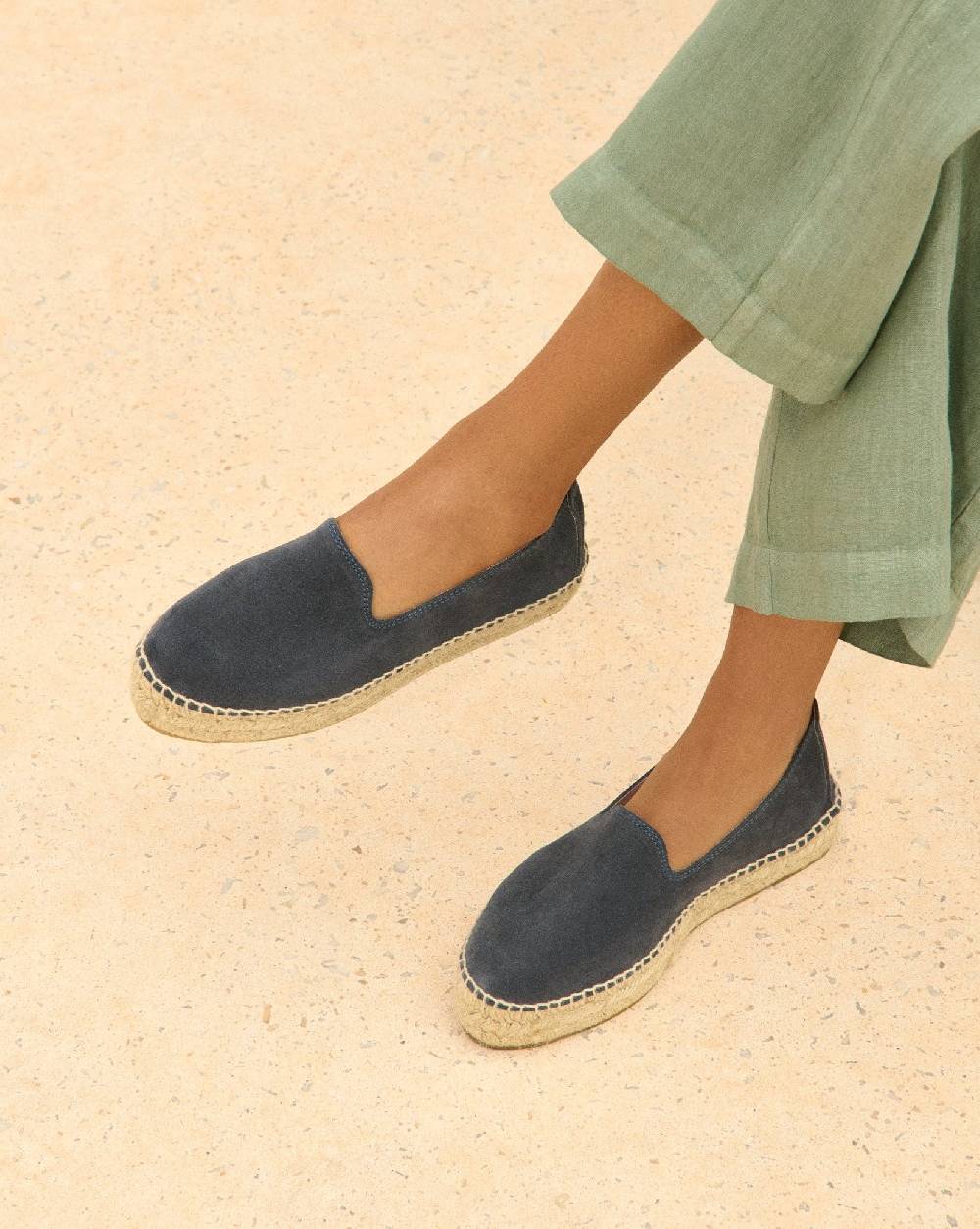 Manebí Espadrillas con doppia suola - Hamptons - Patriot Blu Vendita Economica
