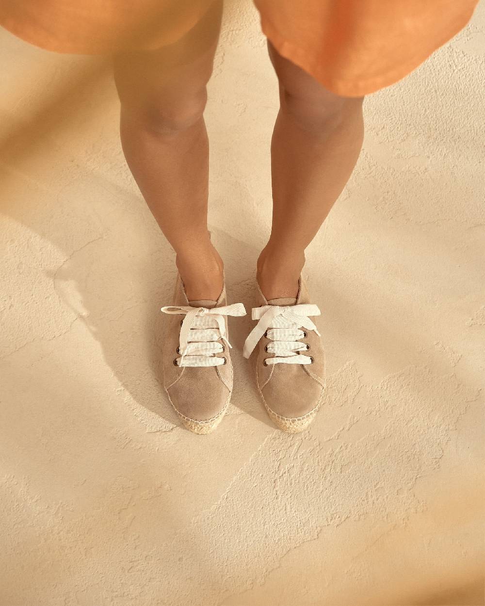 Manebí Espadrillas stringate - Hamptons - Vintage Taupe Italy