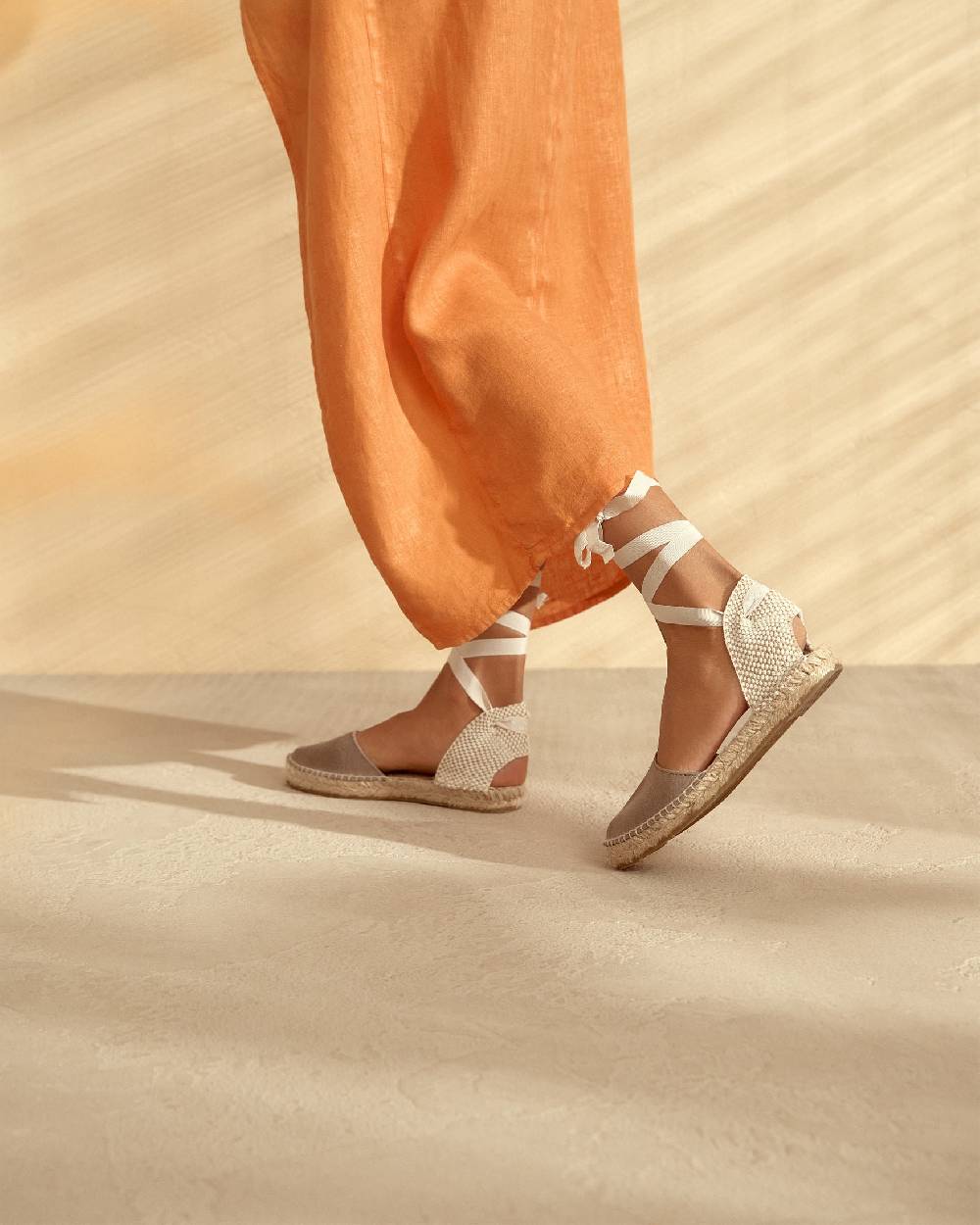 Manebí Valenciana con suola bassa - Hamptons - Coco Brown Spedizione Gratuita