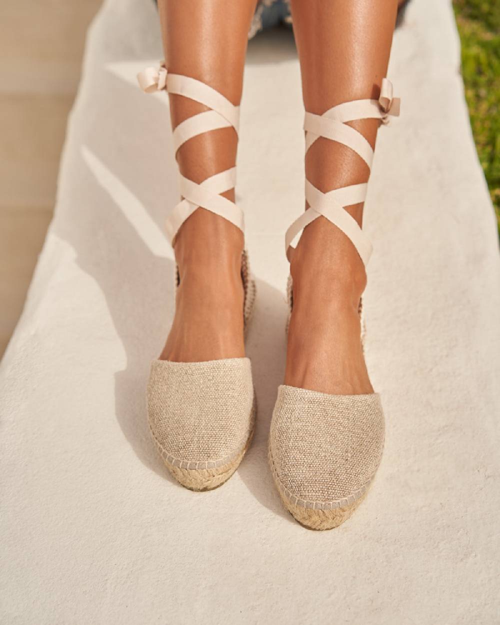 Manebí Organic Hemp Flat Valenciana Espadrilles - La Havana Natural Pezzi Unici