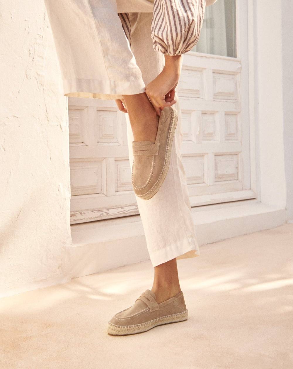 Manebí Mocassini - Hamptons - Vintage Taupe Negozi Online