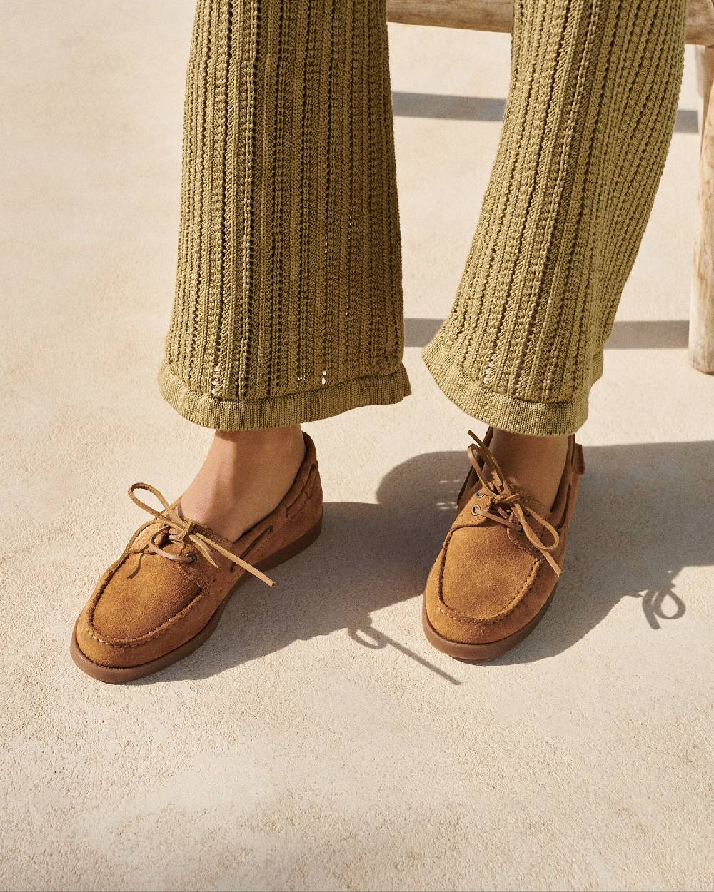 Manebí Suede Boat-Shoes - Hamptons Cuero Promozione Limitata