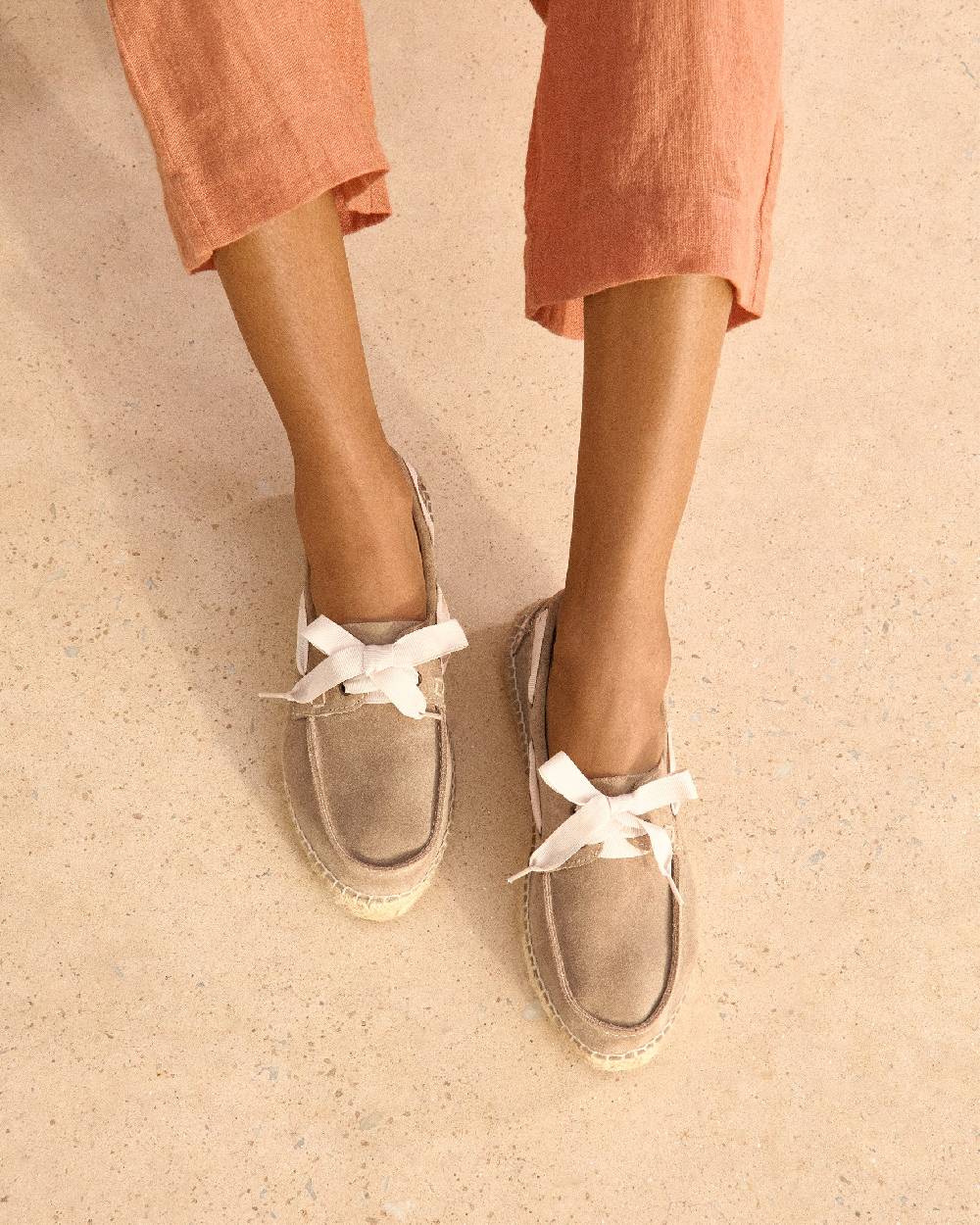 Manebí Scarpe da barca - Hamptons - Vintage Taupe Fino Al -60%