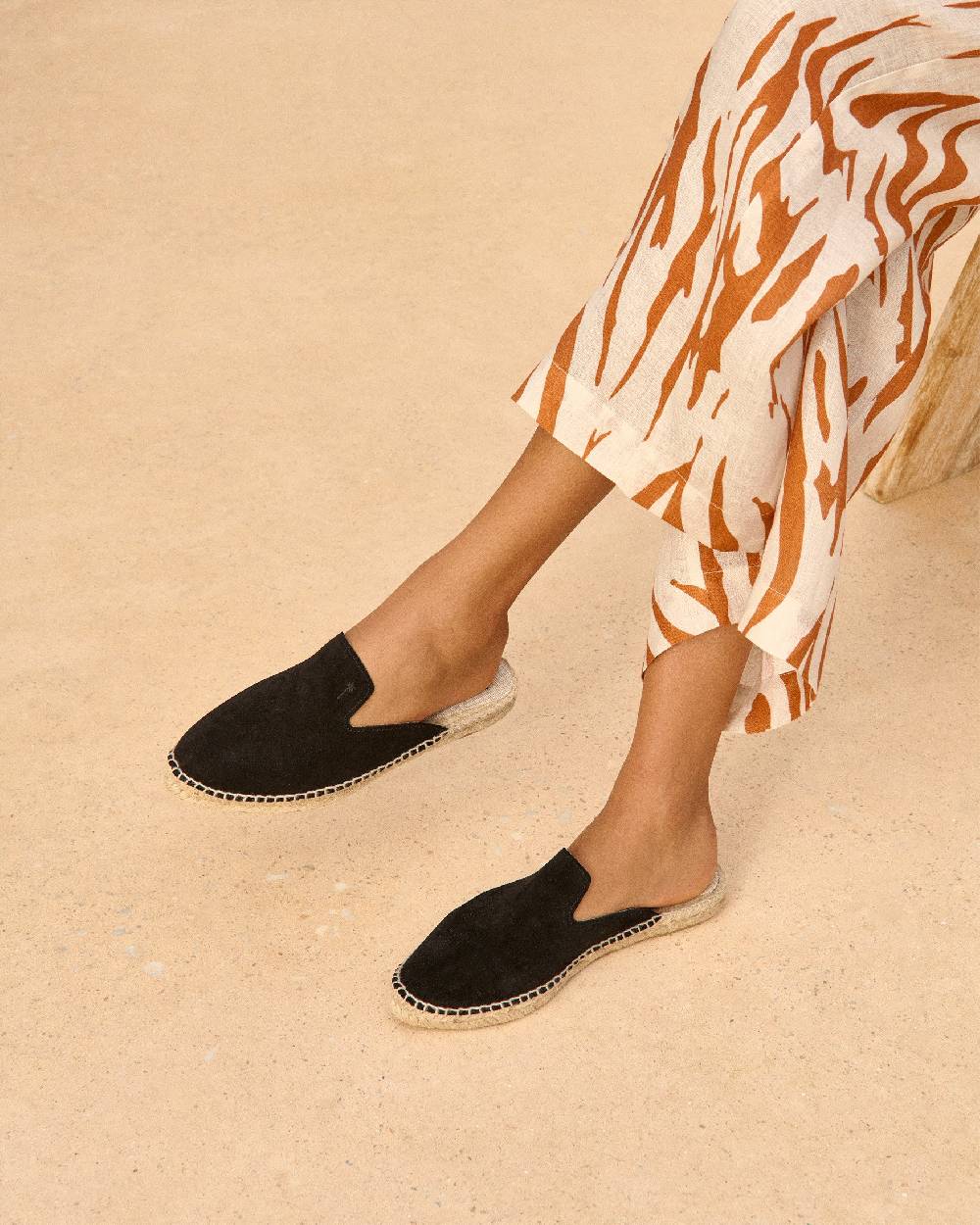 Manebí Sabot - Hamptons - Nero Offerta