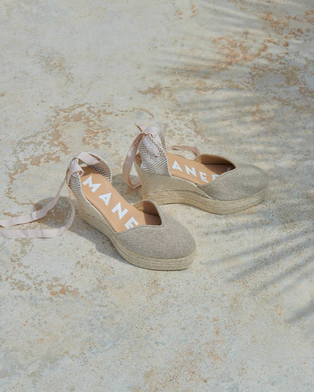 Manebí Organic Hemp Heart-Shaped|Wedge Espadrilles - La Havana Natural Negozi Online