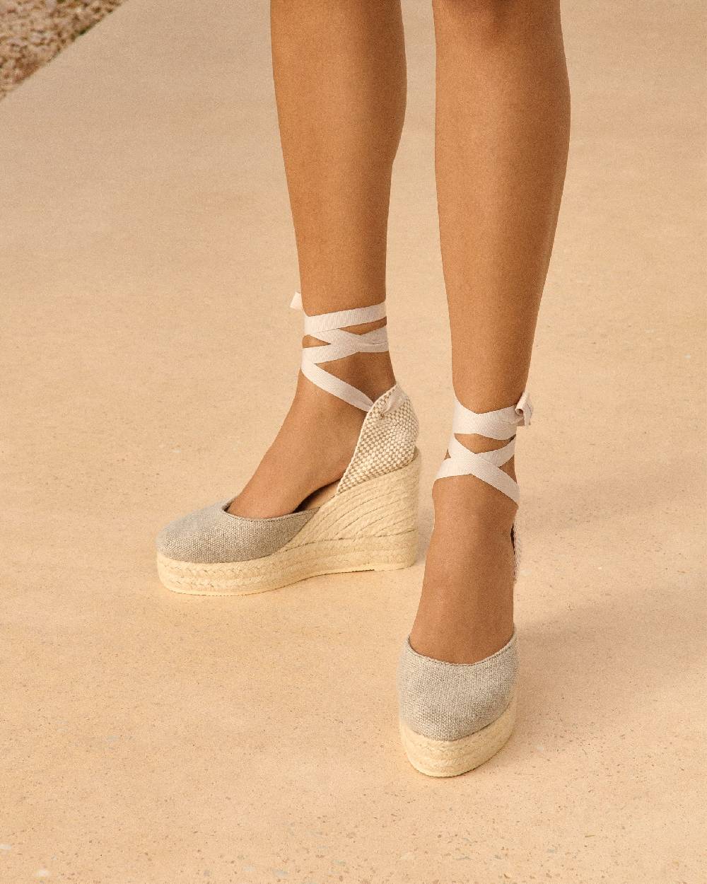 Manebí Organic Hemp Wedge Espadrilles - La Havana Natural Affare Del Giorno