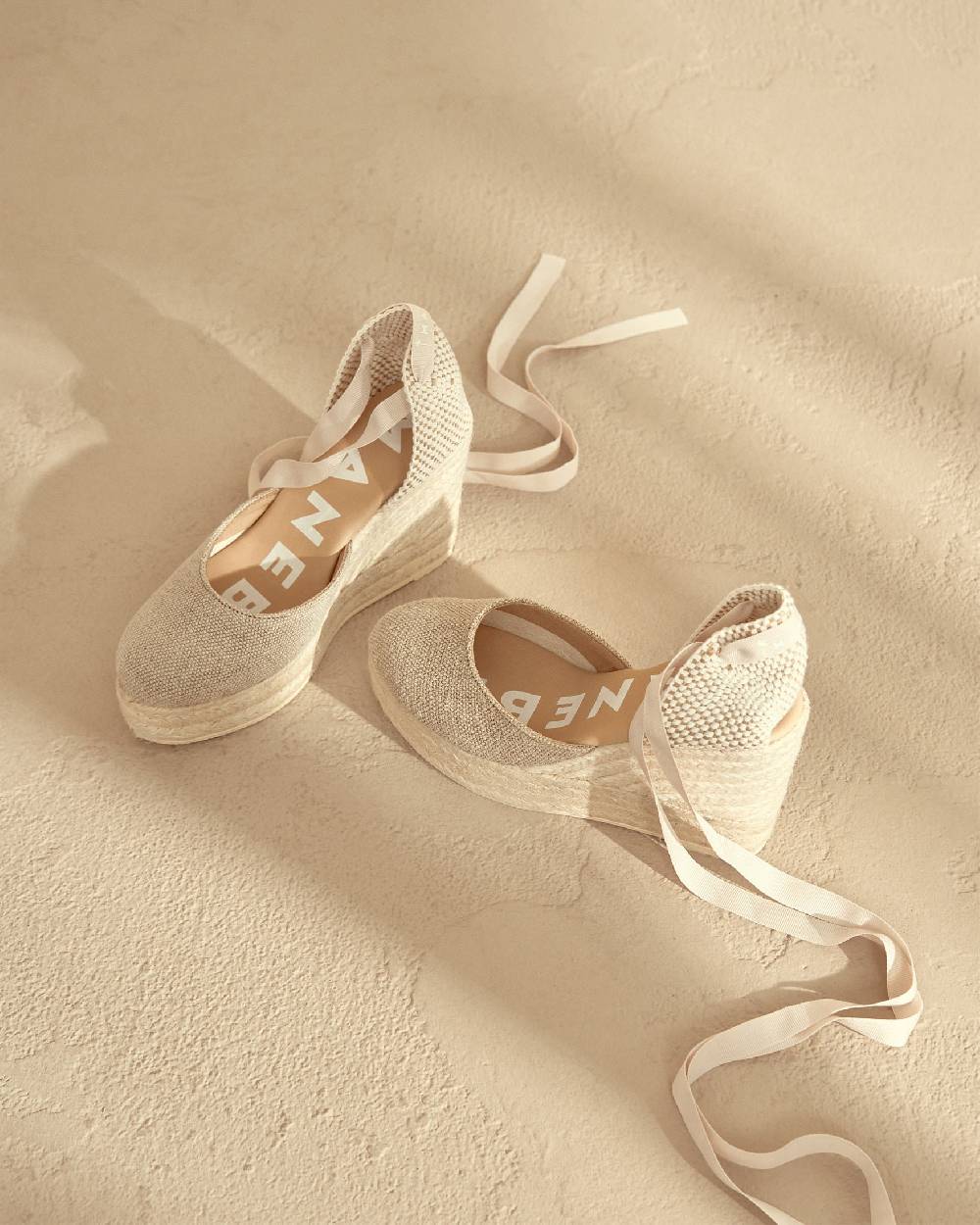 Manebí Organic Hemp Wedge Espadrilles - La Havana Natural Affare Del Giorno