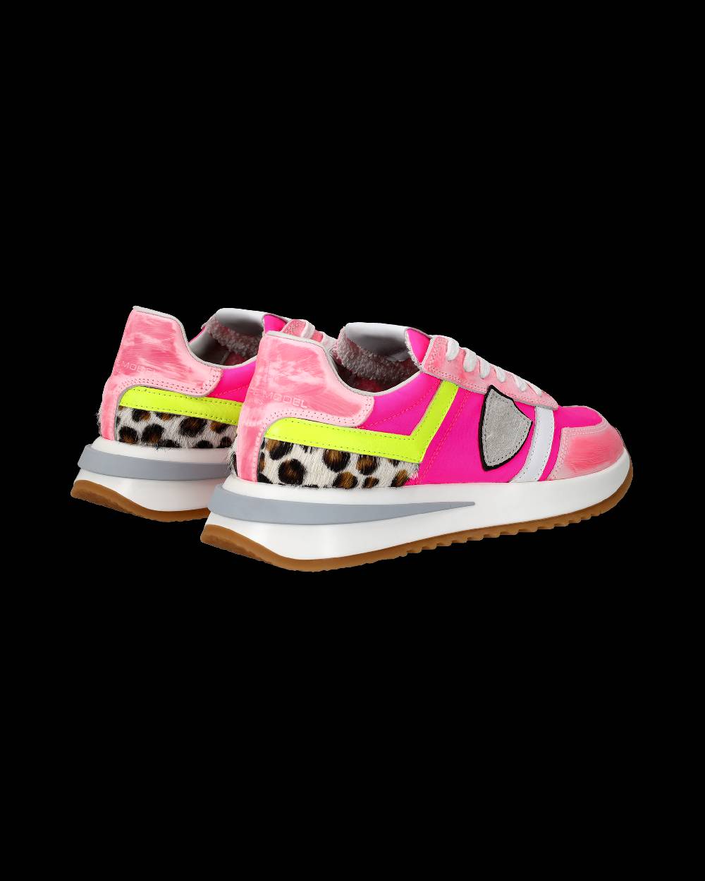 Philippe Model Sneakers Tropez 2.1 da Donna Fucsia in Tessuto Tecnico Promozione Limitata