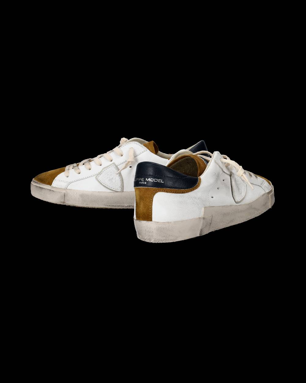 Philippe Model Sneaker basse Paris uomo - bianco e senape Convenienza