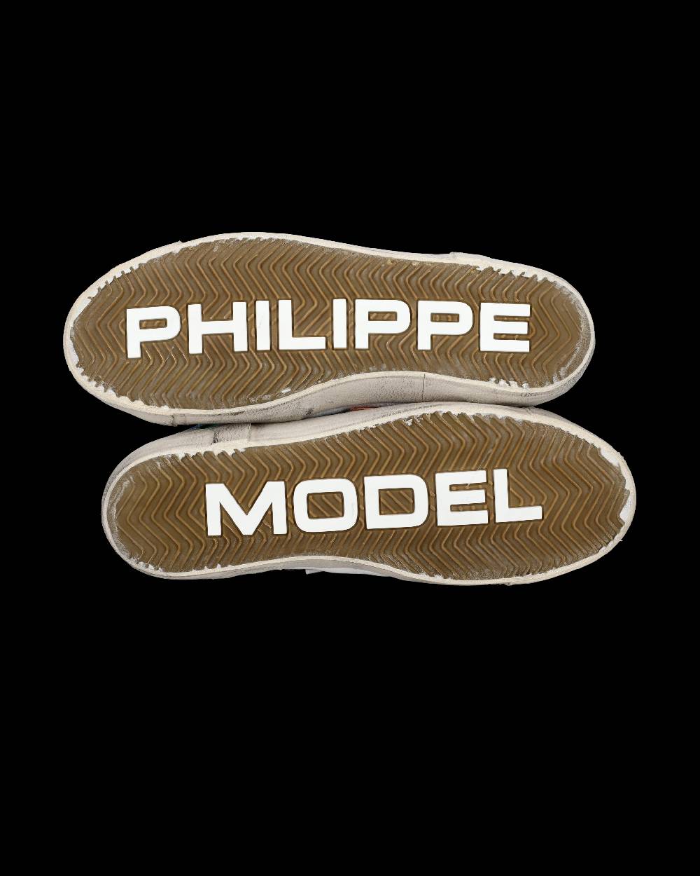 Philippe Model Sneaker basse Prsx uomo - bianco e arancione Offerta