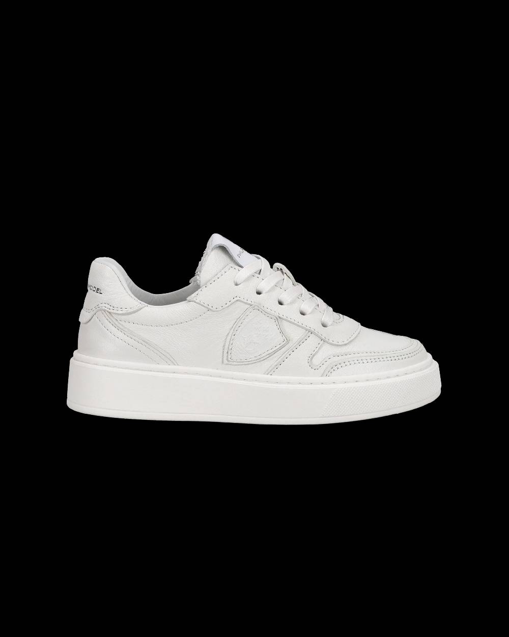 Philippe Model Sneakers basse Junior Nice in pelle, Bianco In Vendita