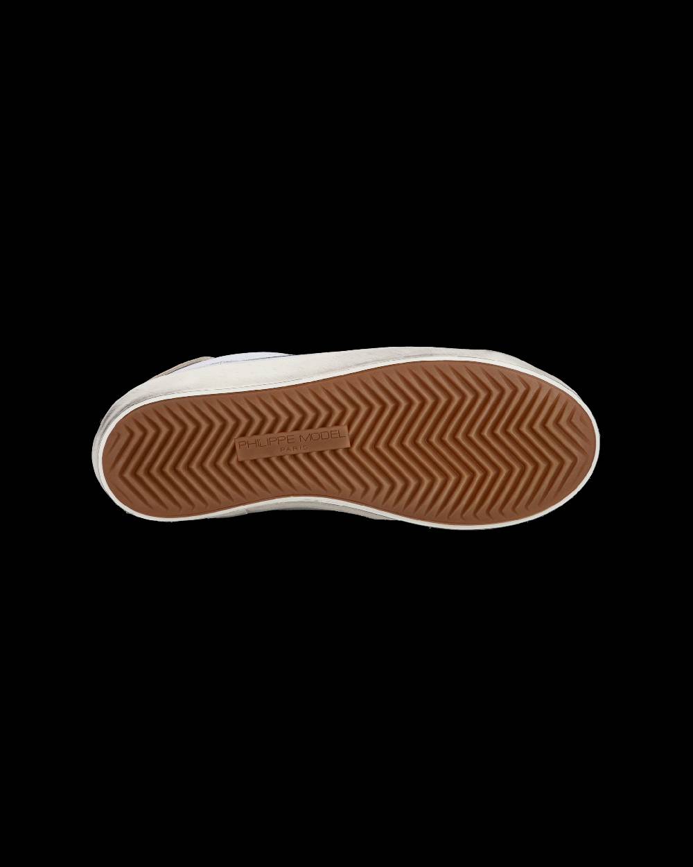 Philippe Model Sneakers basse Paris da Bambino in pelle, Bianco Azzurro Vendite Flash