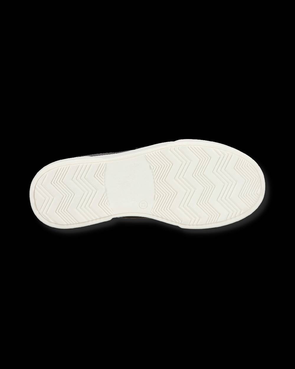 Philippe Model Junior Temple Low-Top Sneakers in Leather, Black White Promozione