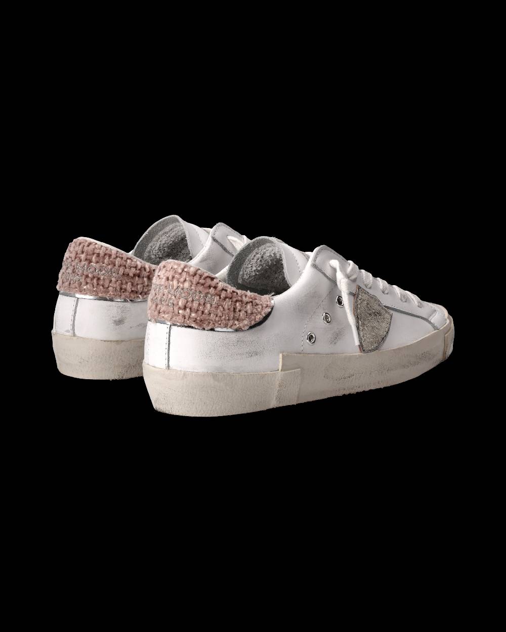 Philippe Model Sneaker Prsx Donna, Bianco e Rosa Soddisfazione Garantita