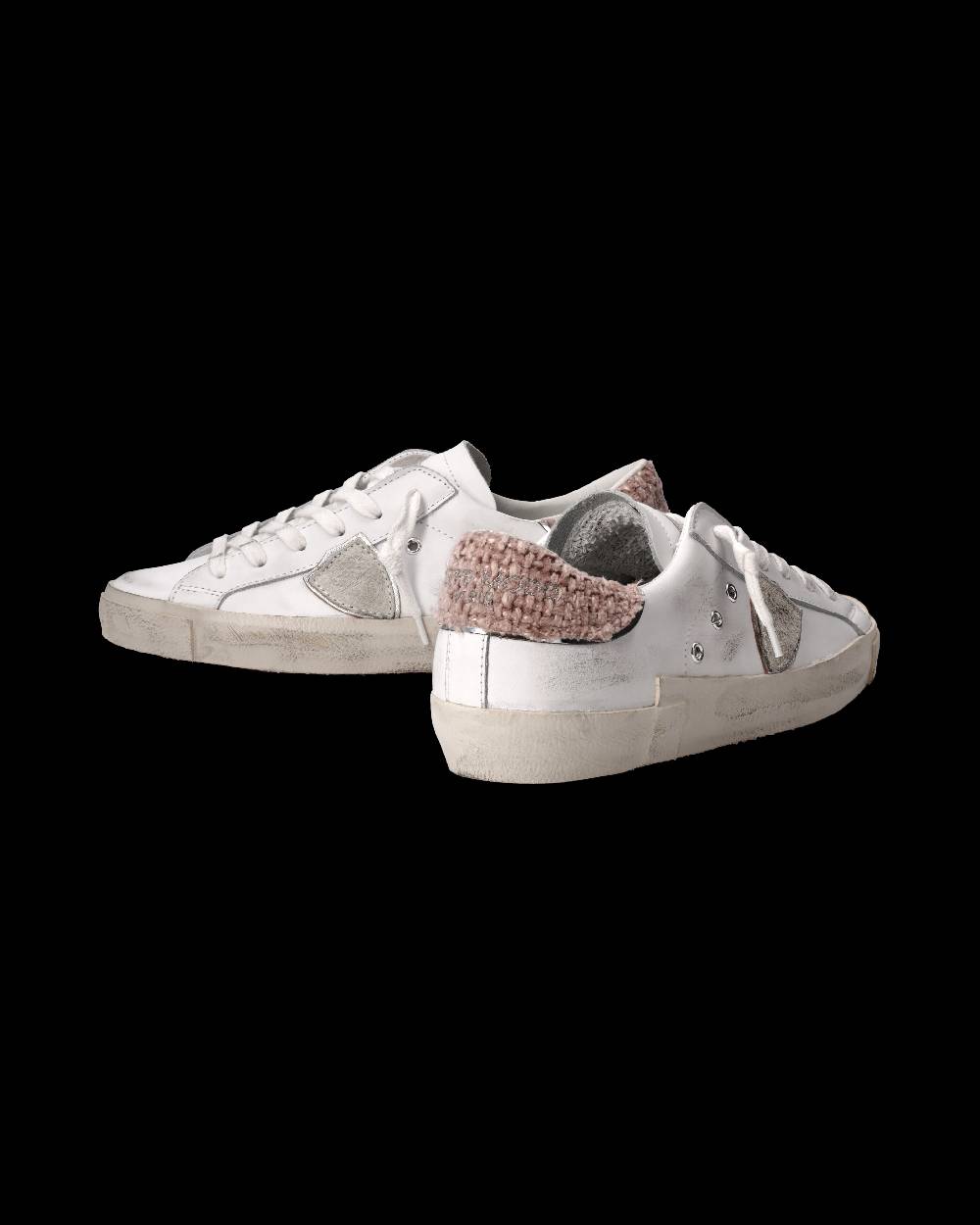 Philippe Model Sneaker Prsx Donna, Bianco e Rosa Soddisfazione Garantita