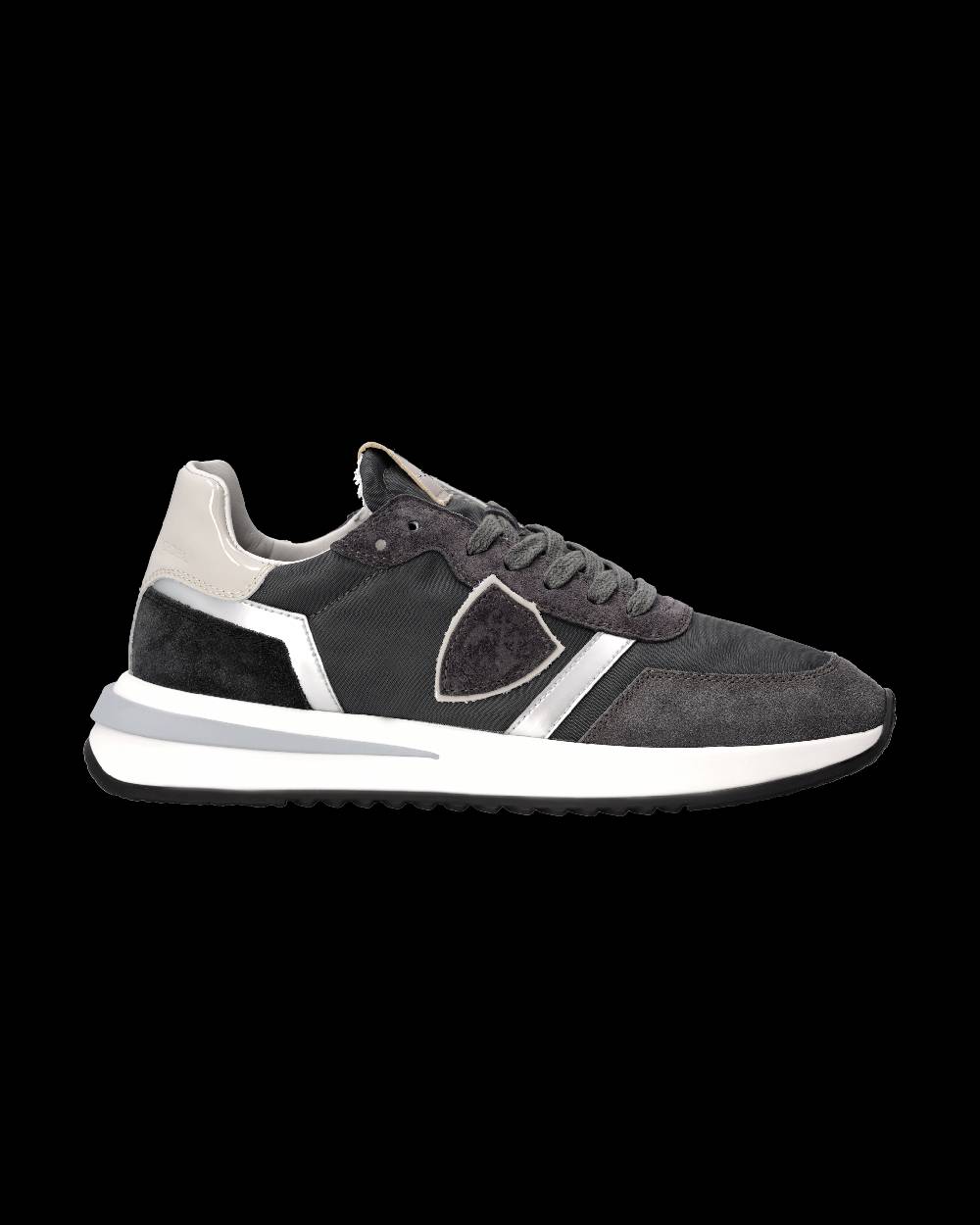 Philippe Model Sneaker Tropez 2.1 Donna, Nero Grigio e Argento Acquista Ora
