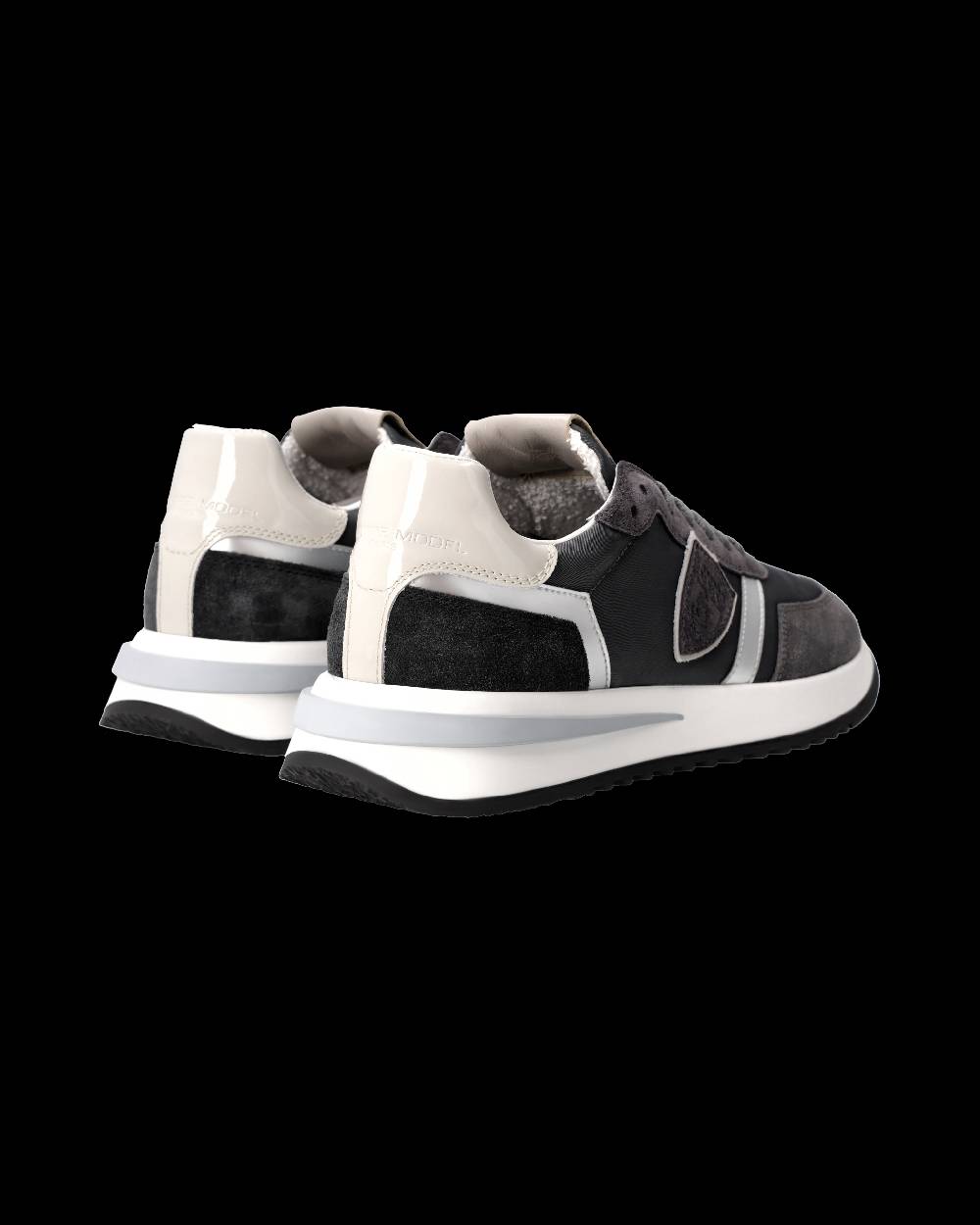 Philippe Model Sneaker Tropez 2.1 Donna, Nero Grigio e Argento Acquista Ora