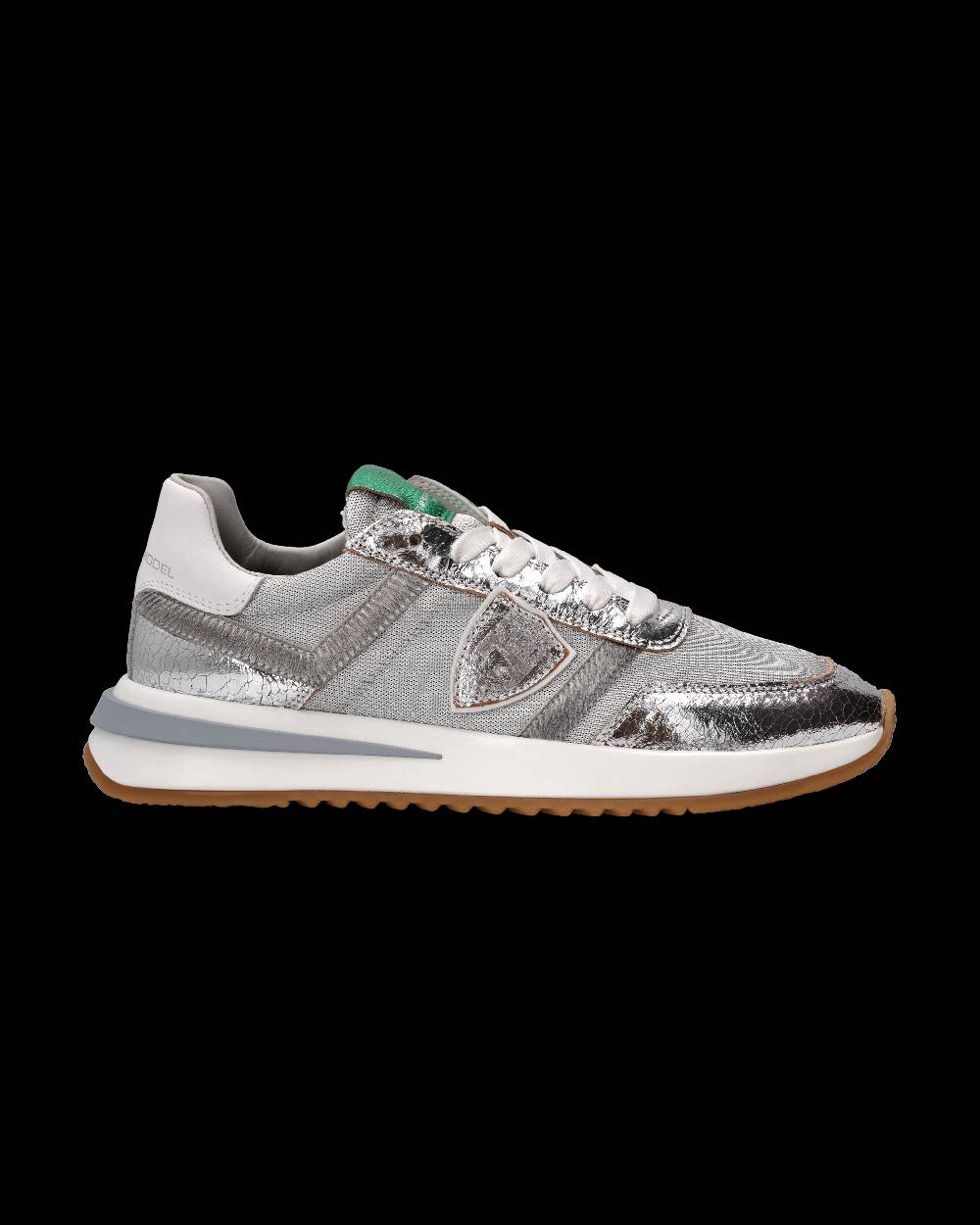 Philippe Model Sneaker Tropez 2.1 Donna, Argento Consegna Veloce