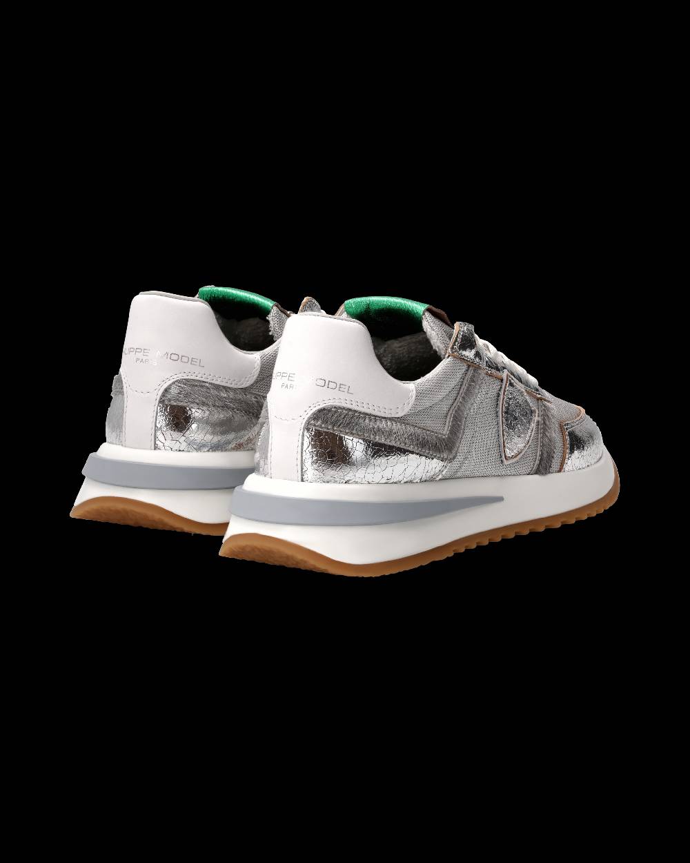 Philippe Model Sneaker Tropez 2.1 Donna, Argento Consegna Veloce
