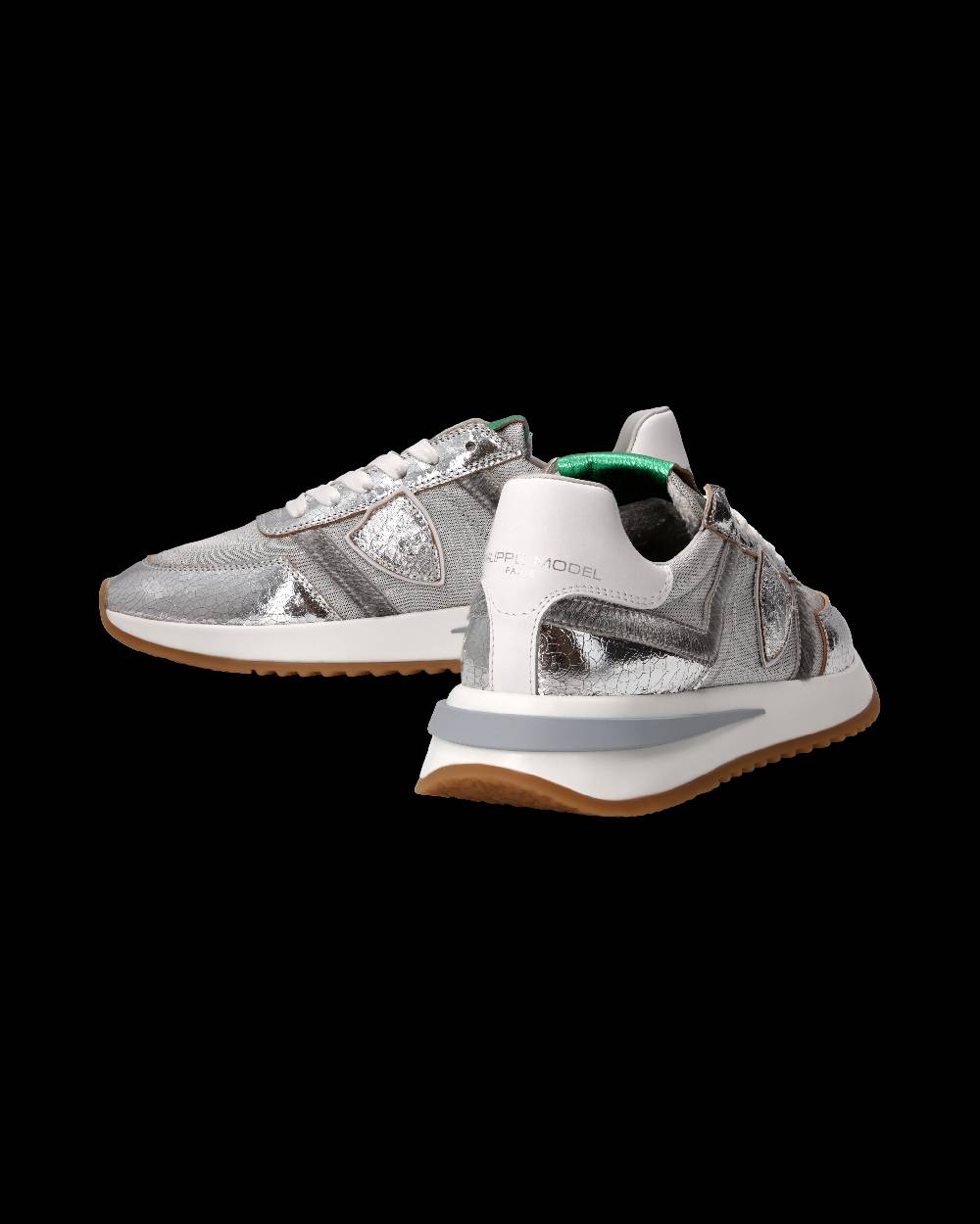 Philippe Model Sneaker Tropez 2.1 Donna, Argento Consegna Veloce