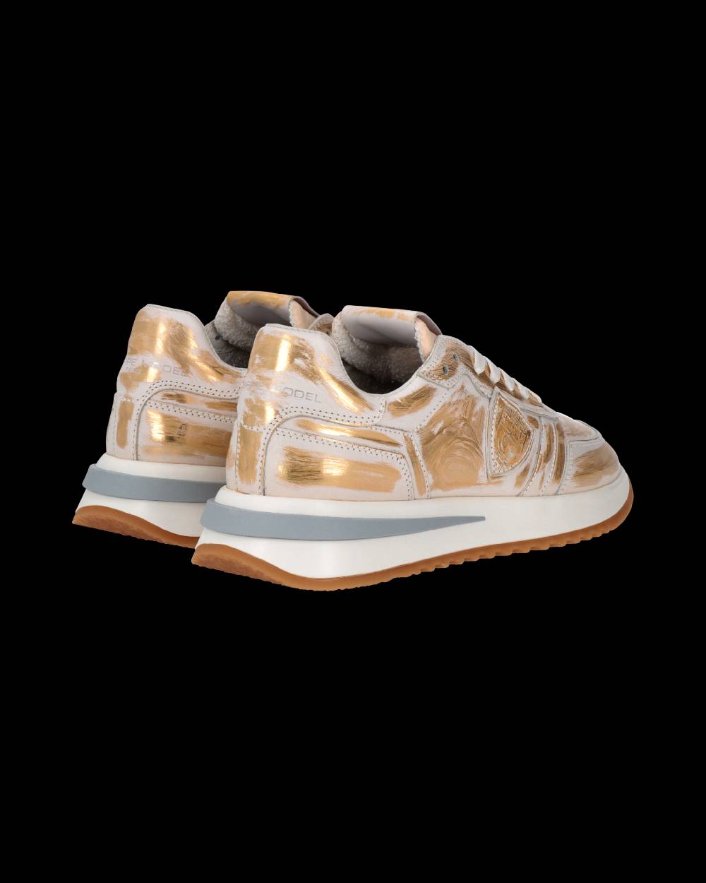 Philippe Model Sneaker Tropez 2.1 Donna, Bianco e Oro Promozione Limitata