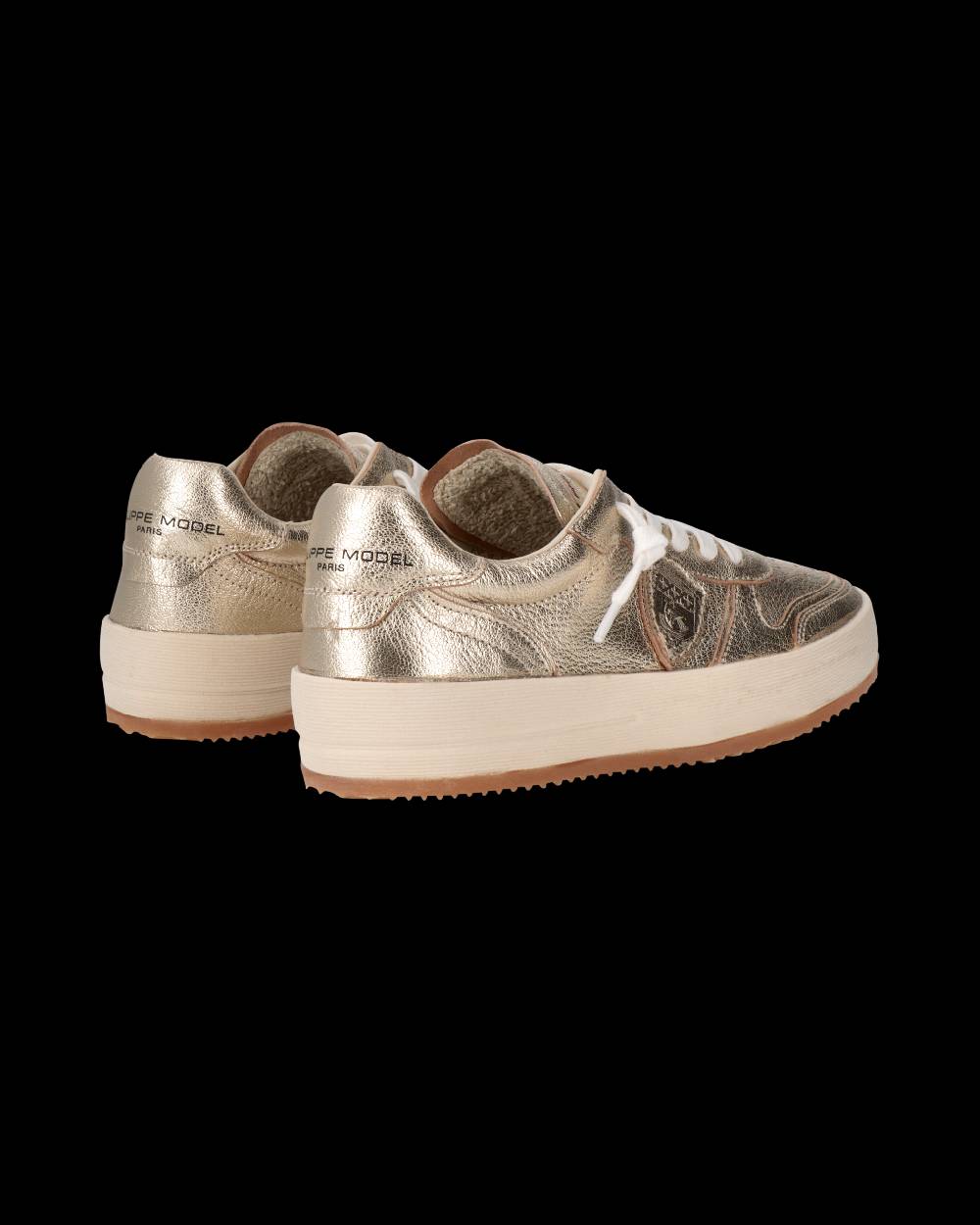 Philippe Model Sneaker Nice Donna, Oro Sottocosto
