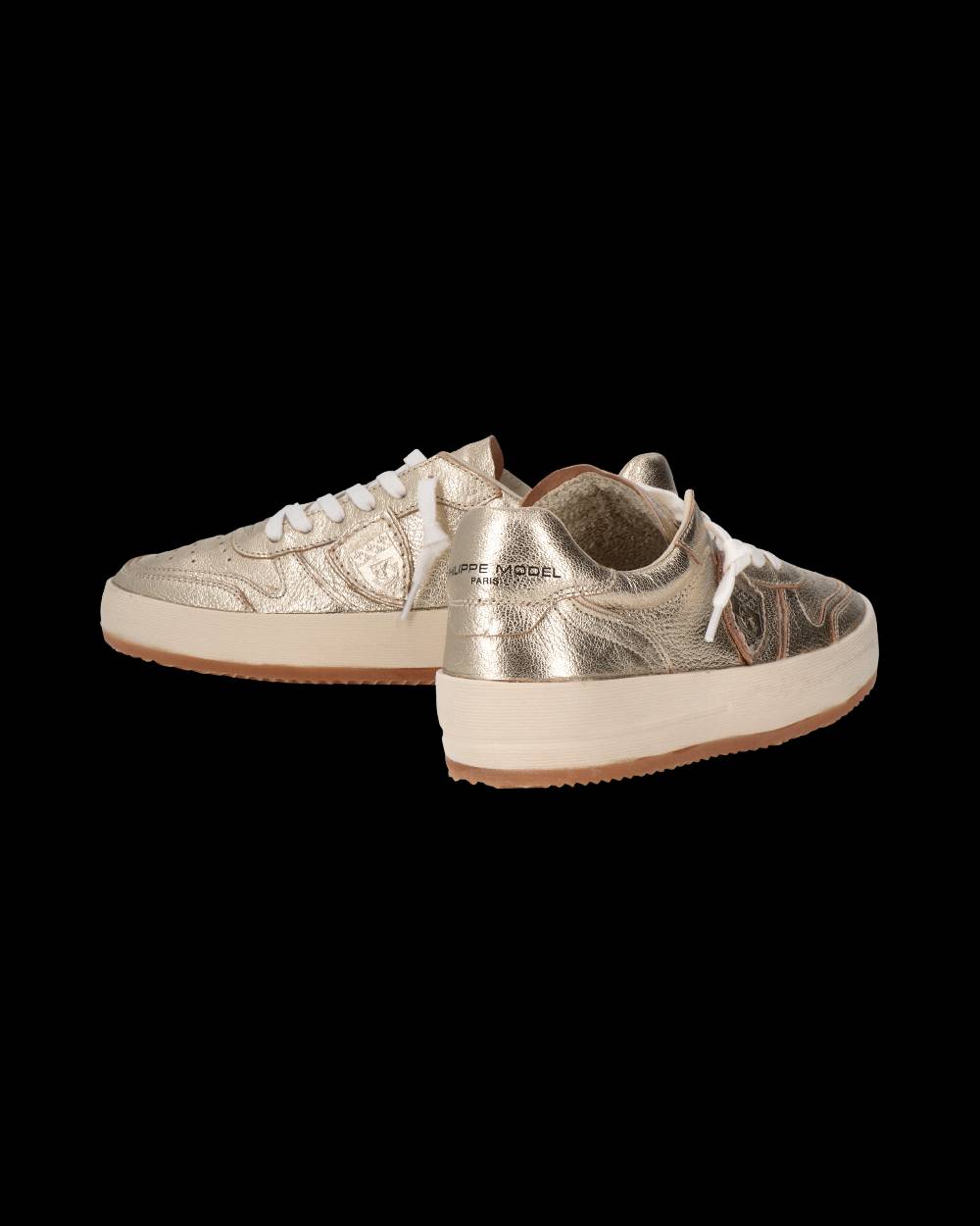 Philippe Model Sneaker Nice Donna, Oro Sottocosto