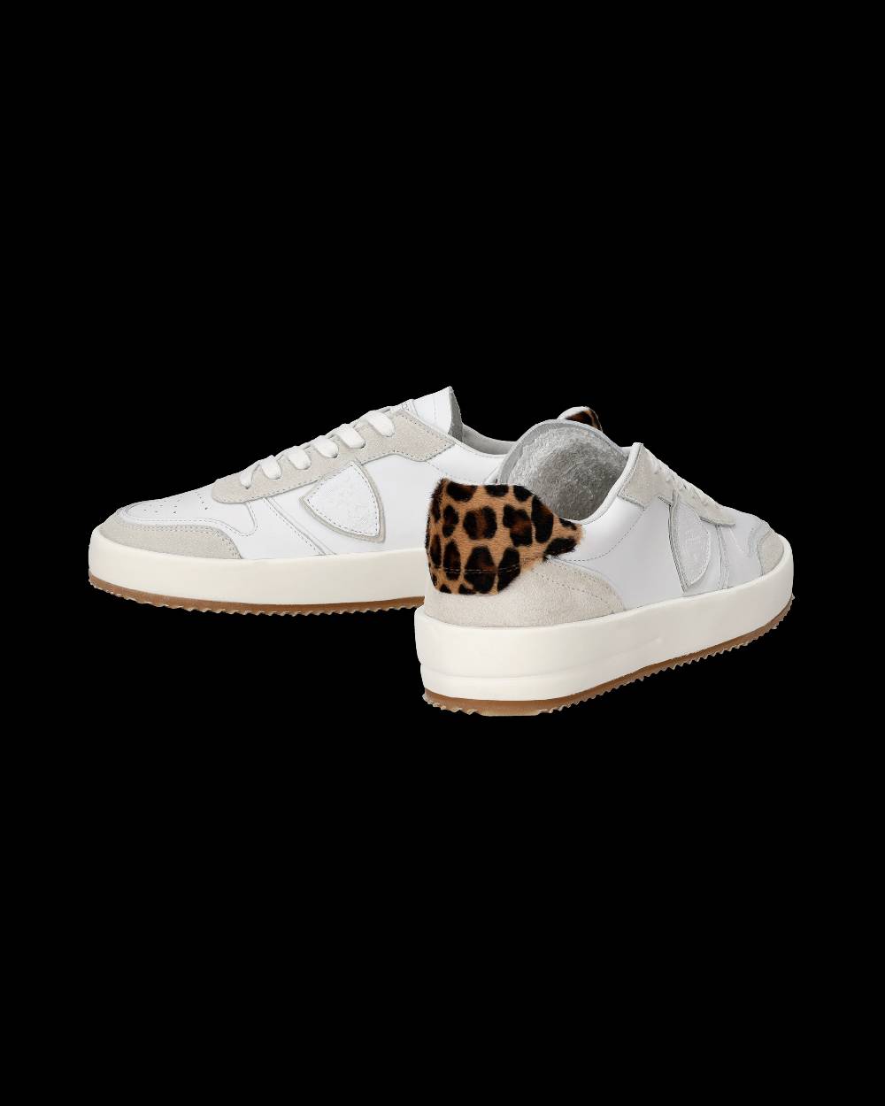 Philippe Model Sneaker bassa Nice donna - bianco e animalier Novità